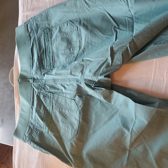 Lee Relaxed Fit 1989 Capri Pants‎ Womens Sz 12 Straight Leg Flap Pockets Stretch - Picture 7 of 14